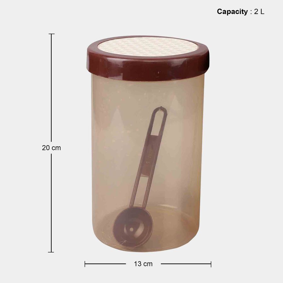 2L Plastic Container Set of 2, , large image number null
