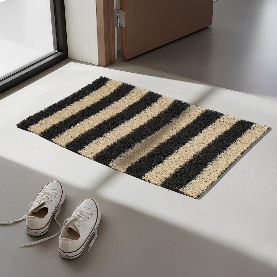 Anti-Skid Beige Polypropylene Door Mat, , large image number null