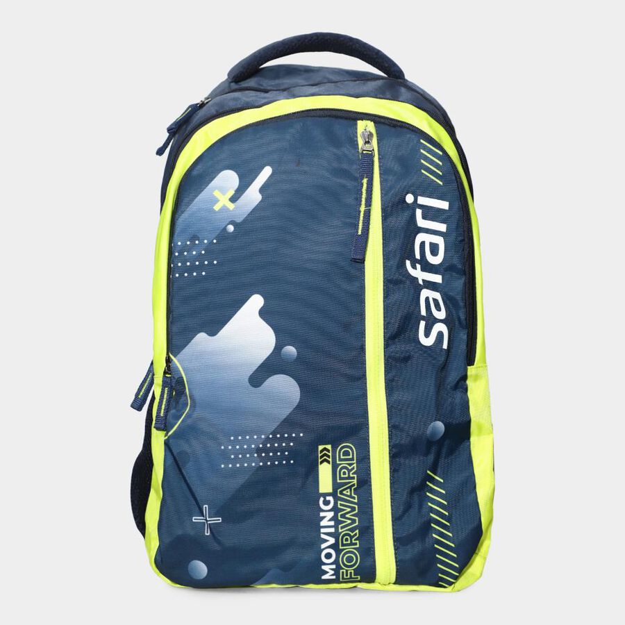 Dark Blue Backpack with Laptop Sleeve, 30 L (Approx), , large image number null