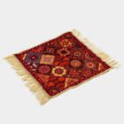 Maroon Polyester Pooja Mat , , small