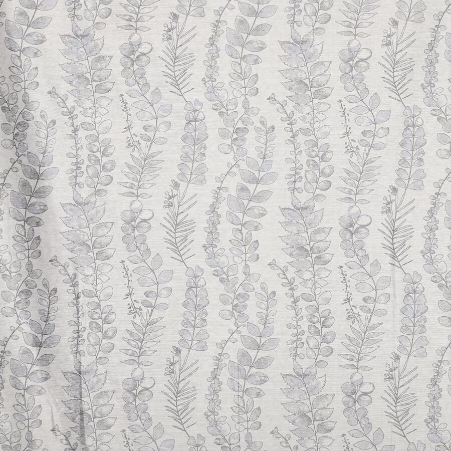 7ft. Light Grey Microfiber Door Curtain, , large image number null