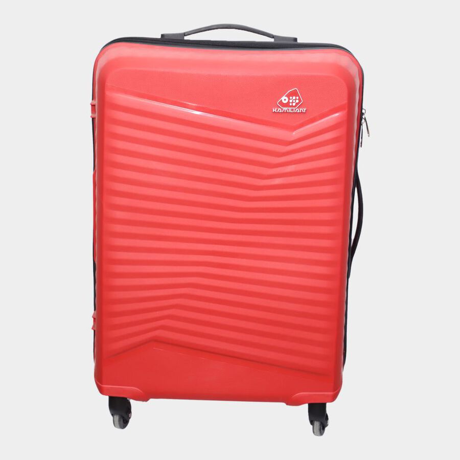 4-Wheel Red PVC Matee Hard Case Trolley, Small + Medium, , large image number null