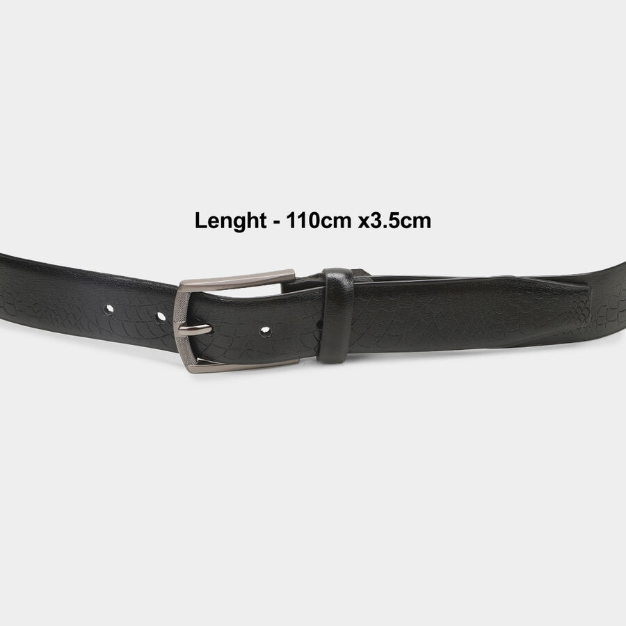Men's Tan Brown Polyurethane Belt, , large image number null