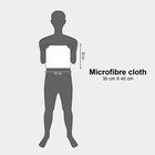 Grey Microfiber Kitchen Napkin, , small image number null