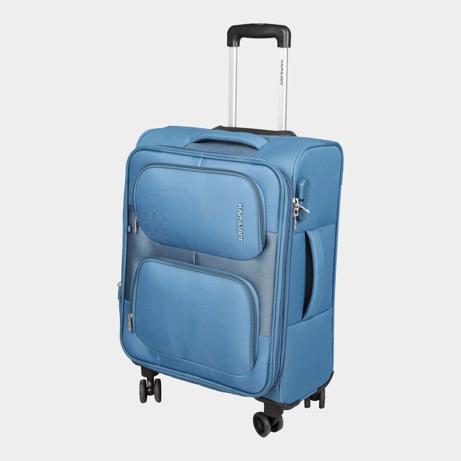 Polyester Upright Trolley, 58 cm X 42 cm X 28 cm, Cabin Size, 46.5 L, , large image number null