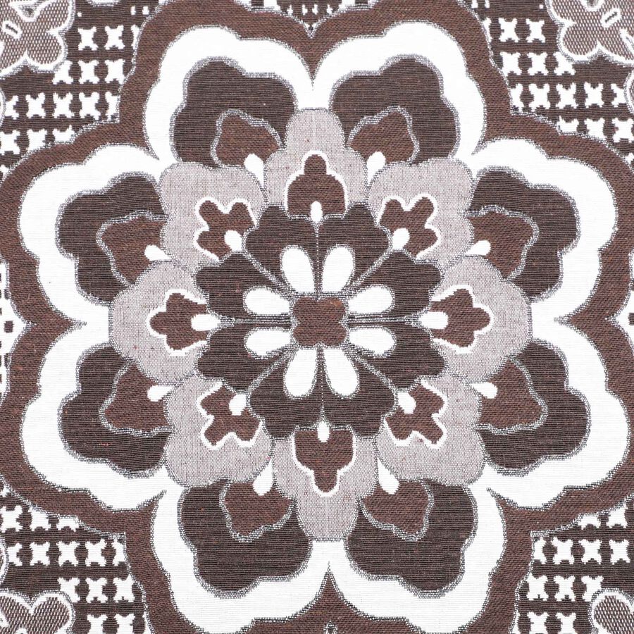 Brown Polyester Bolster Cover, , large image number null