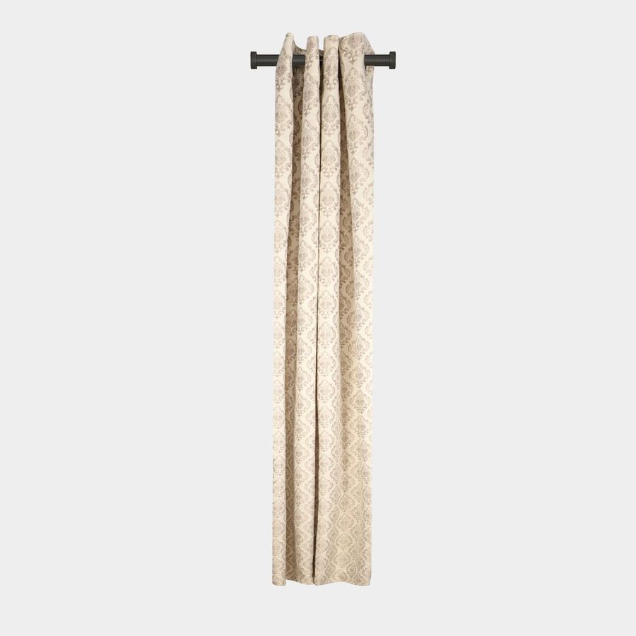 7ft. Cream Polyester Curtain, , large