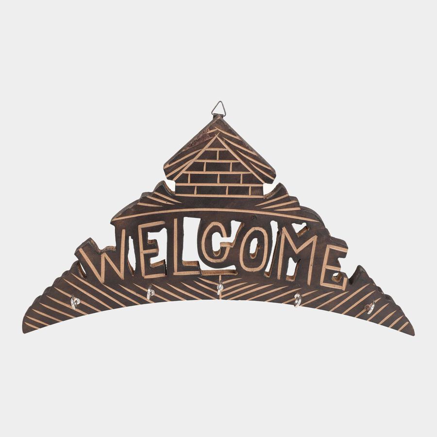 Wooden Wall Key Holder, , large image number null