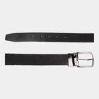 Men's Black Polyurethane Formal Belt, , small image number null