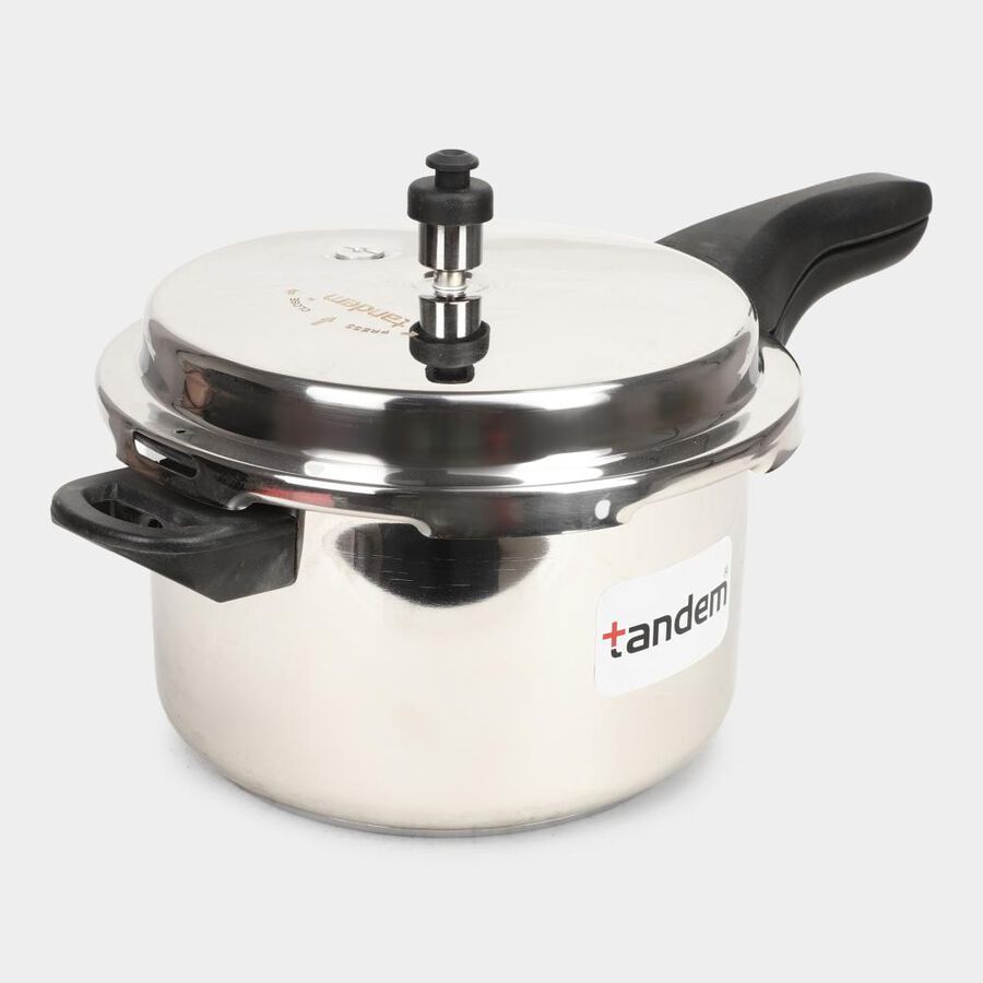 5 L Steel Pressure Cooker, , large image number null