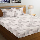 120 GSM White Microfiber Double Bedsheet, , small image number null