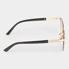 Women's Metal Gradient Square Sunglasses, , small image number null