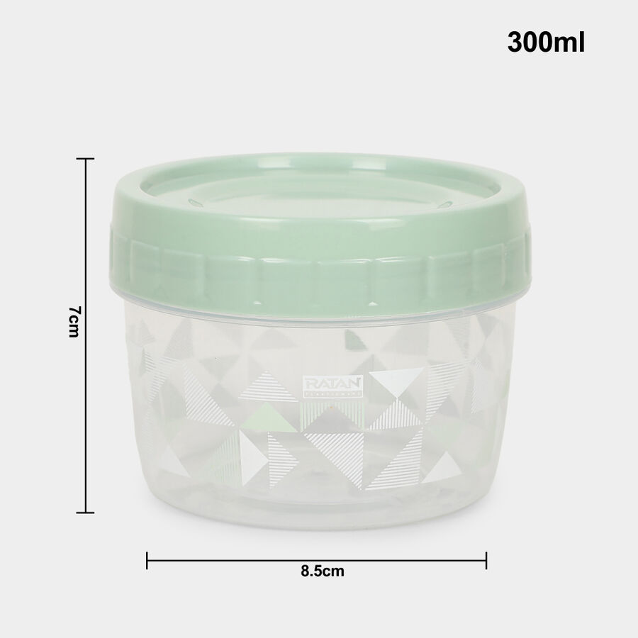 300ml Plastic Jar Set of 6, , large