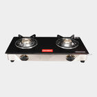 Glass Top With Stainless Steel Bottom Gas Stove , , small image number null