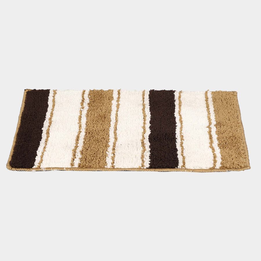 Anti-Skid Brown Polyester Door Mat, , large image number null