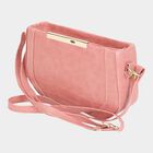 Women's Polyurethane Zipper Sling Bag, , small image number null
