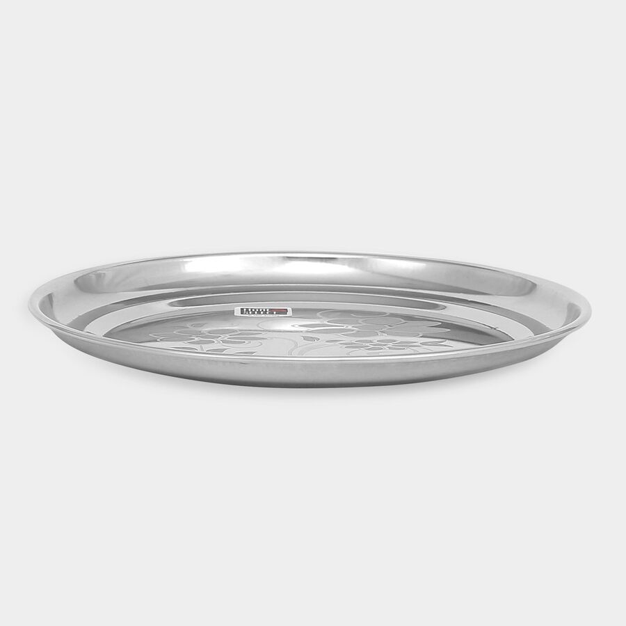 Stainless Steel Plate, 18.5 cm, , large image number null