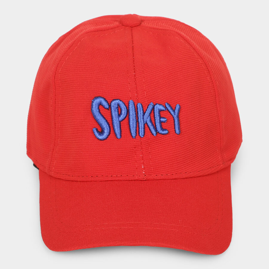 Kids Red Fabric Cap, , large image number null