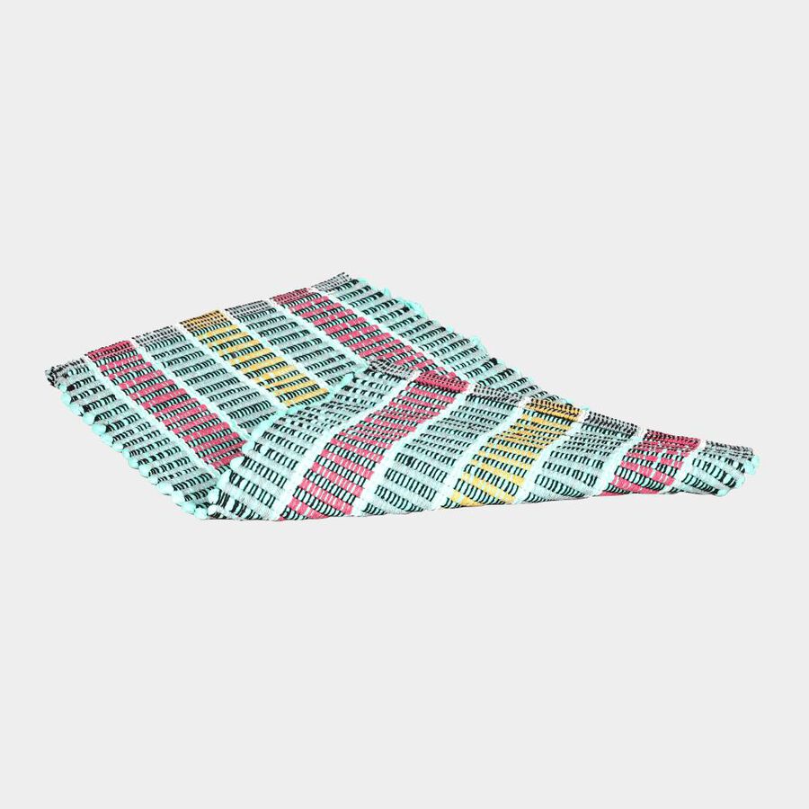 Blue Polyester Cotton Mat, , large