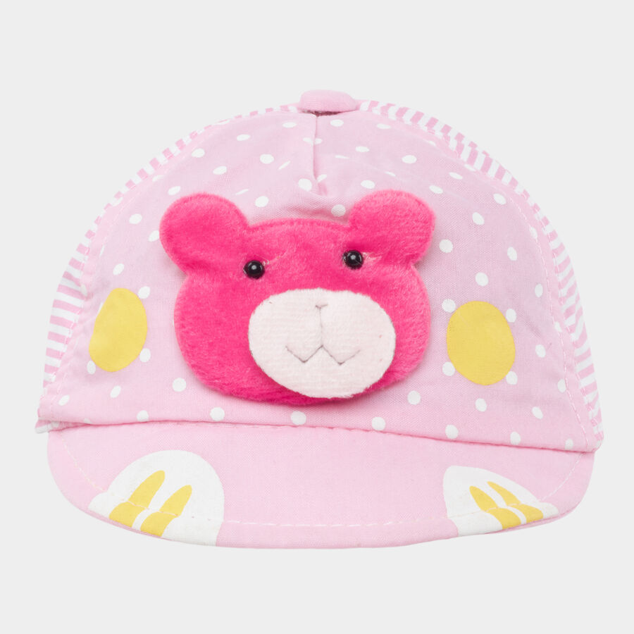 Kids' Pink Fabric Cap, , large image number null