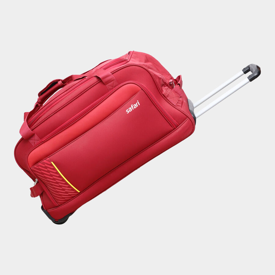 Red Polyester Duffle Trolley, , large image number null