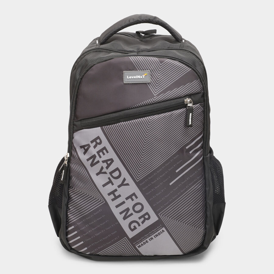 Grey Backpack, , large