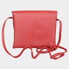 Women's Polyurethane Envelope/Zipper Sling Bag, , small image number null