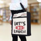 White Canvas Lunch Bag, , small image number null