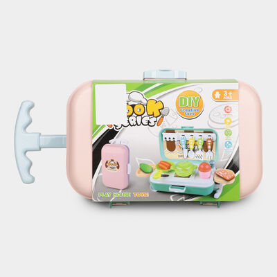 Kid's Multicolor Plastic Kitchen Set