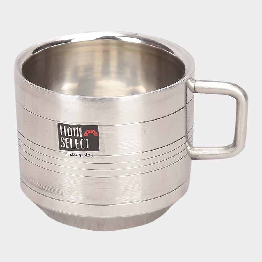 90 ml Steel Double Wall Mug, , large image number null