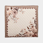 Beige Polyester Cushion Cover, , small image number null