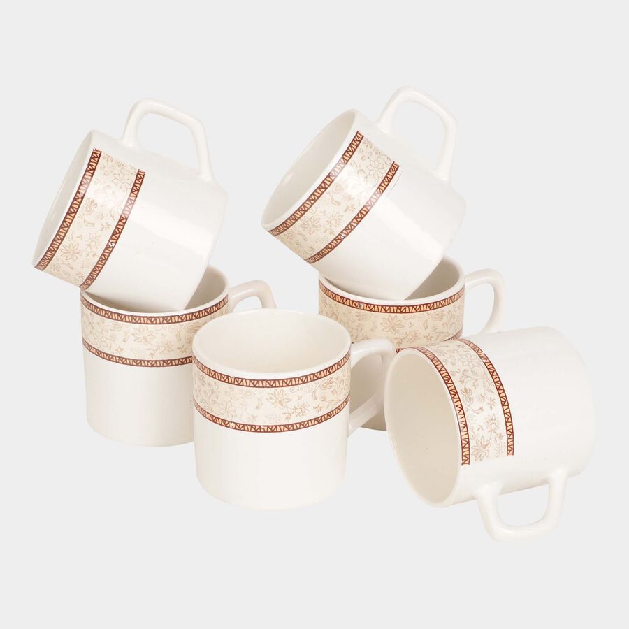 120 ml Stoneware Cup, Set of 6, , large image number null