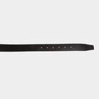 Men's Black Leather Formal Belt, , small image number null