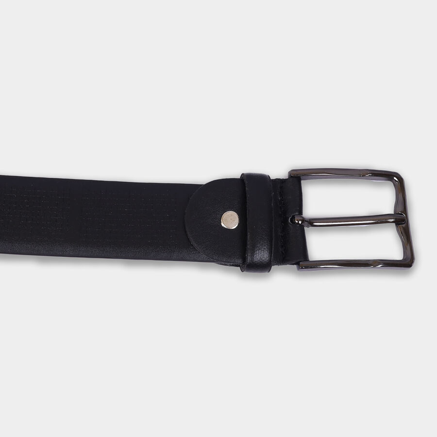 Men Casual Black Belt (36 in.), , large image number null