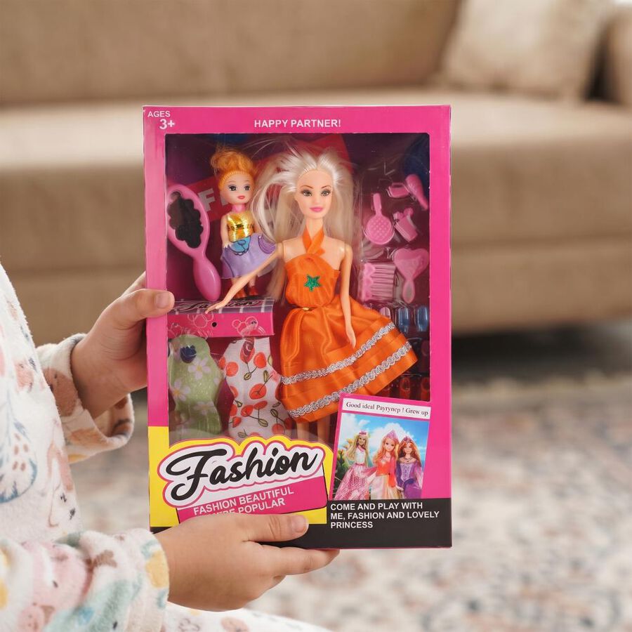 Kid's Plastic Dolls With Accessories, , large