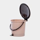 6.2 L Brown Plastic Dustbin, , small image number null