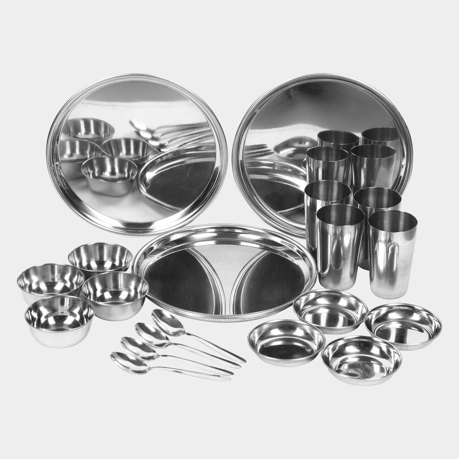 20 Pcs. Steel Dinner Set, , large image number null