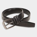 Men's Black Polyurethane Casual Belt, , small image number null