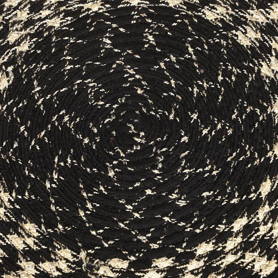 Black Polyester Rug, , large image number null