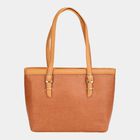 Women's Mustard Polyurethane Hand Bag, , small image number null