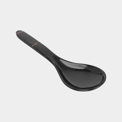 Black Melamine Serving Spoon