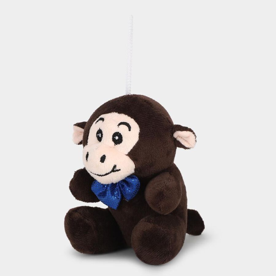 Kid's Cute Mini Monkey Plush Toy with Hanging String, , large