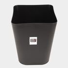 6.5 L Black Plastic Dustbin, , small image number null