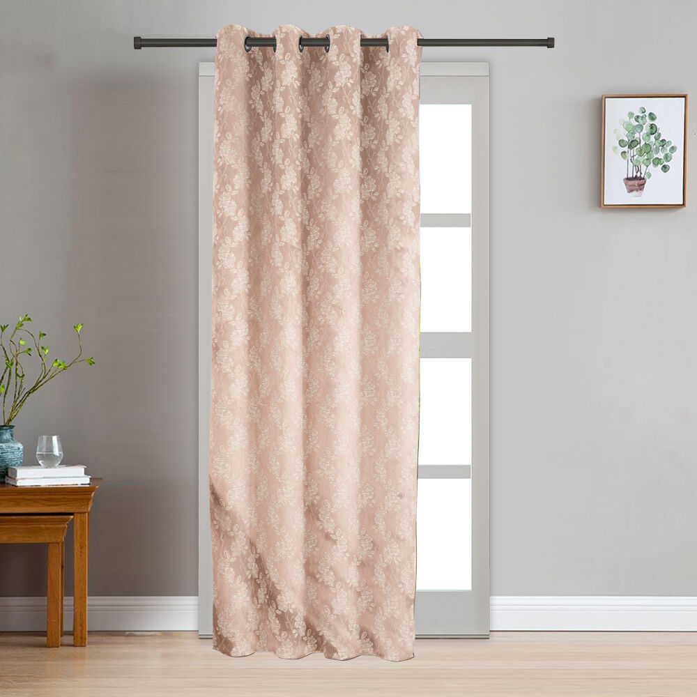 Home Beautiful                         7ft. Peach Curtain