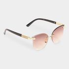 Women's Metal Gradient Square Sunglasses, , small image number null