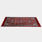 Red Polyester Bedside Runner, , small image number null