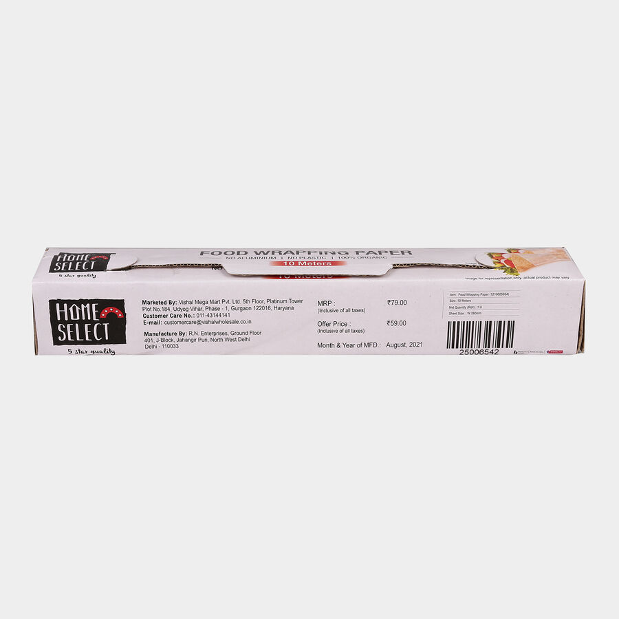 Food Wrapping Paper 10m, , large image number null