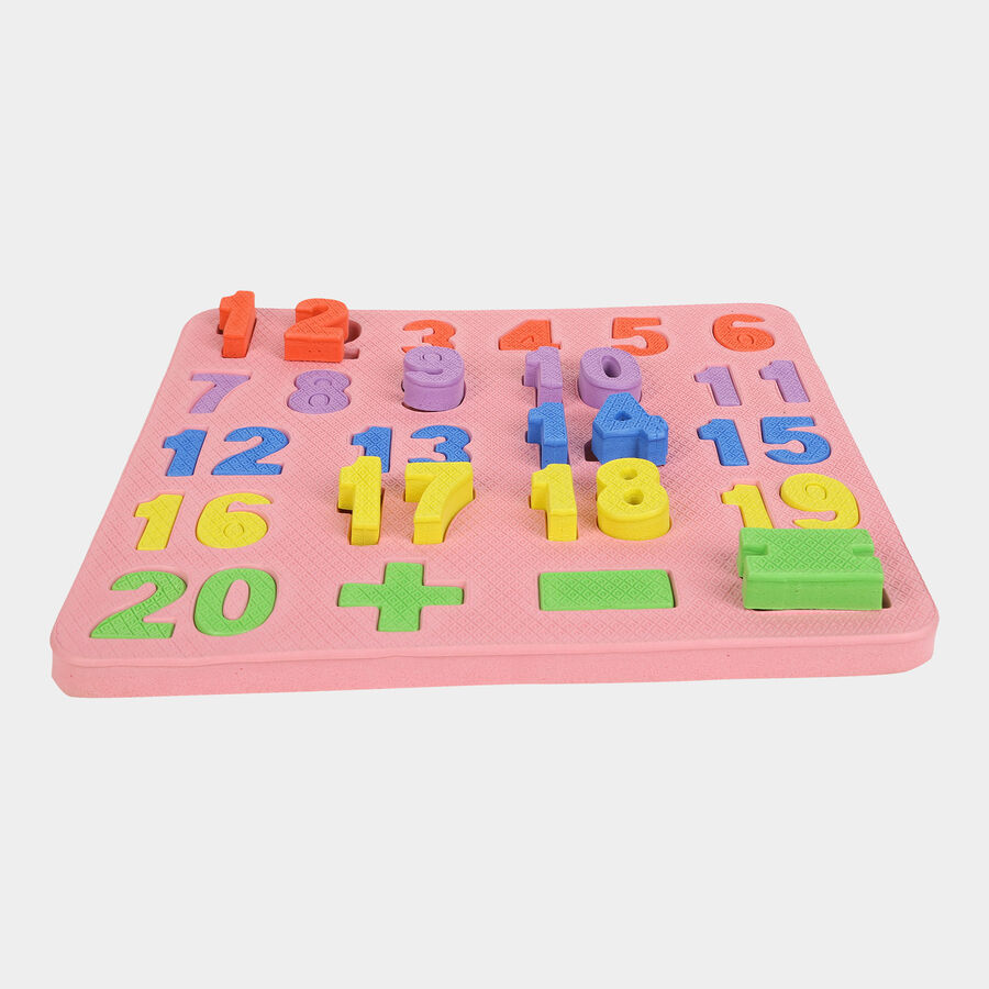 Kid's Rubber Number Set, , large image number null