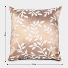 Beige Microfiber Cushion, , small