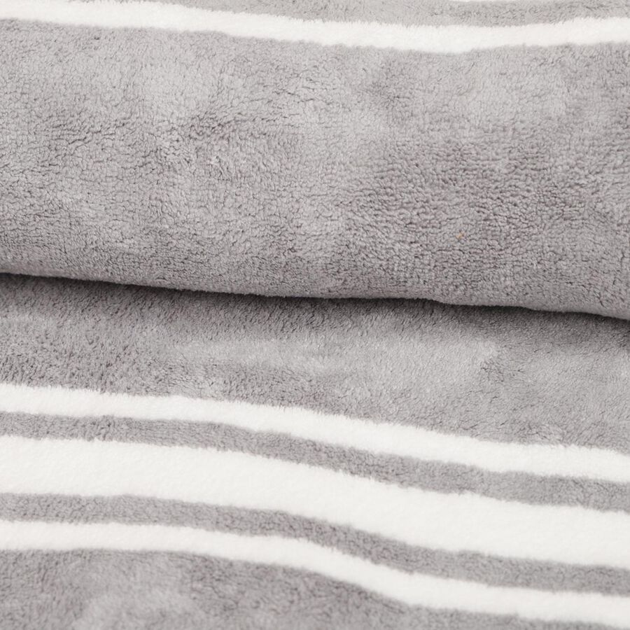 270 GSM Grey Microfiber Bath Towel, , large image number null